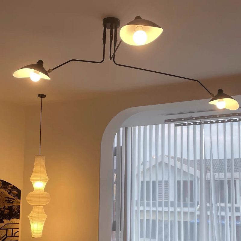 Serge Mouille Ceiling Lamp - Image 14