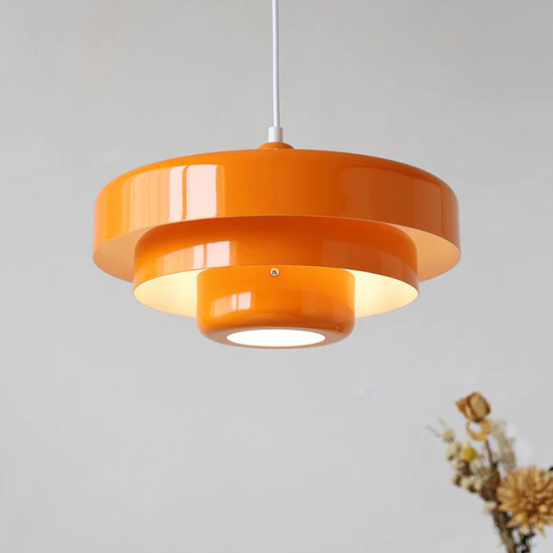 Nordic Vintage Multi-Layered Pendant Light - Image 5