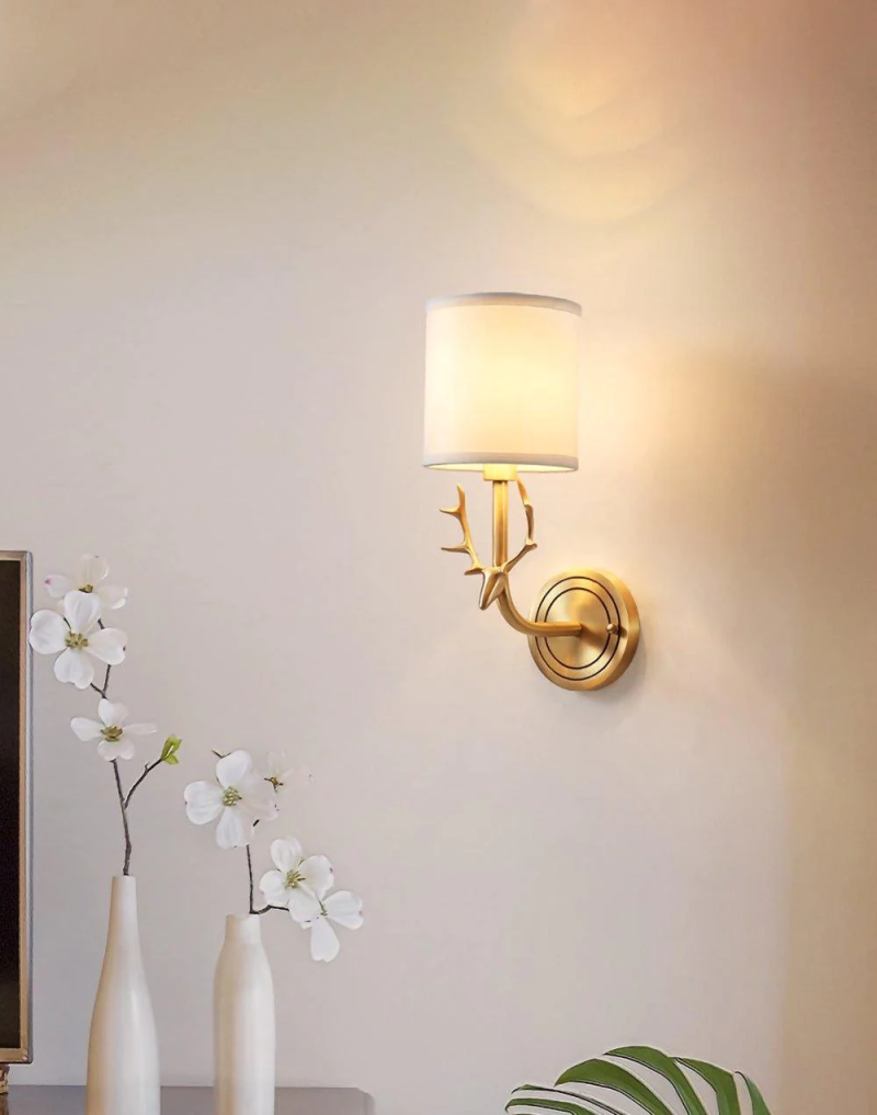 Deer Head Wall Lamp - Image 3