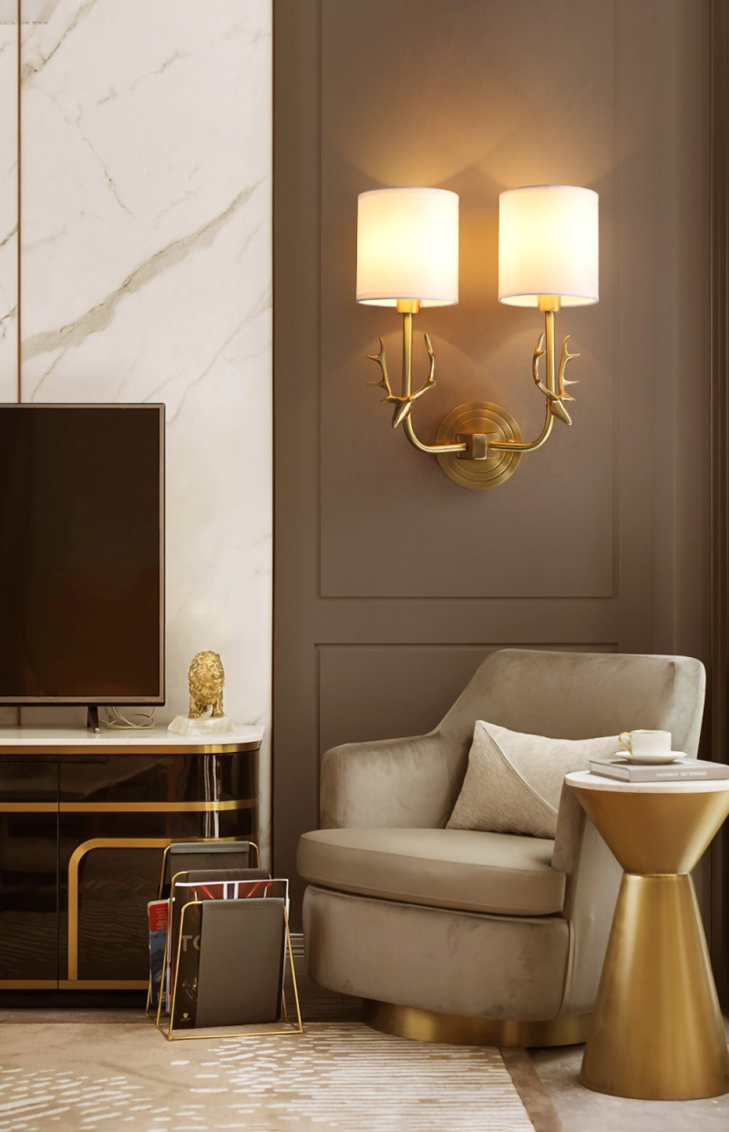 Deer Head Wall Lamp - Image 5