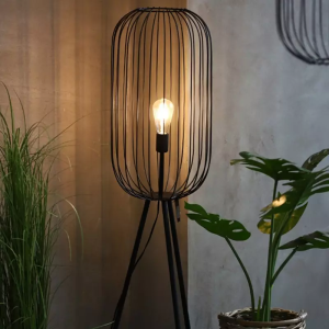 Stripe Cage Floor Lamp - Image 4