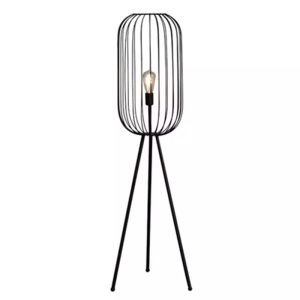 Stripe Cage Floor Lamp