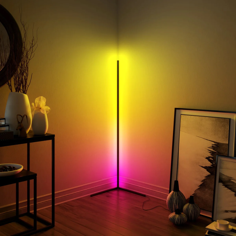 MINIMAL RGB Dimmer Corner Floor Lamp - Image 2
