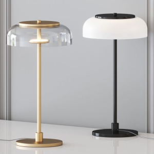 Blossi Table Lamp - Black + Opal White - Image 7