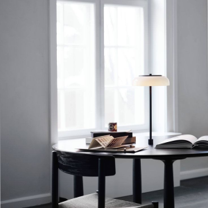 Blossi Table Lamp - Black + Opal White - Image 10