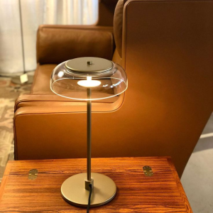 Blossi Table Lamp - Black + Opal White - Image 4