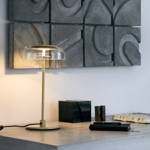 Blossi Table Lamp - Black + Opal White - Image 5