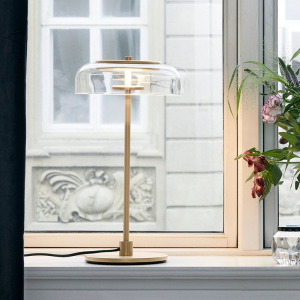 Blossi Table Lamp - Black + Opal White - Image 6