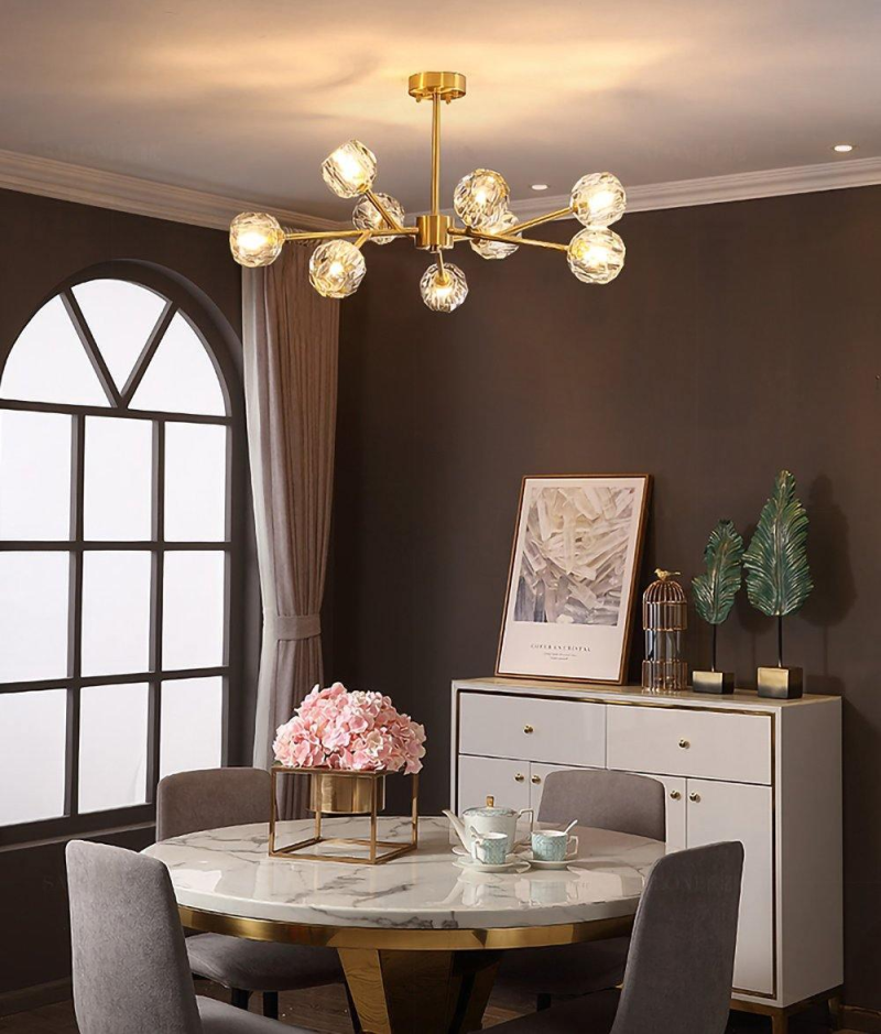 Globe Crystal Chandelier - Image 9