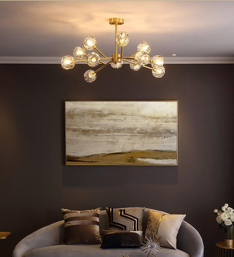 Globe Crystal Chandelier - Image 7
