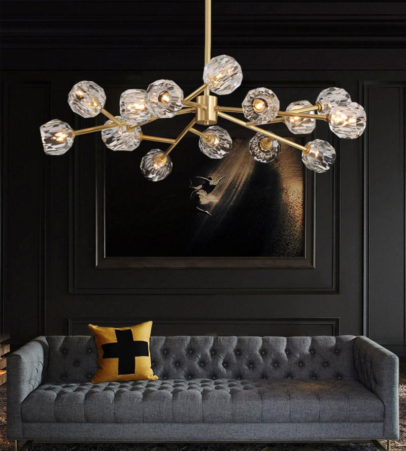 Globe Crystal Chandelier - Image 8