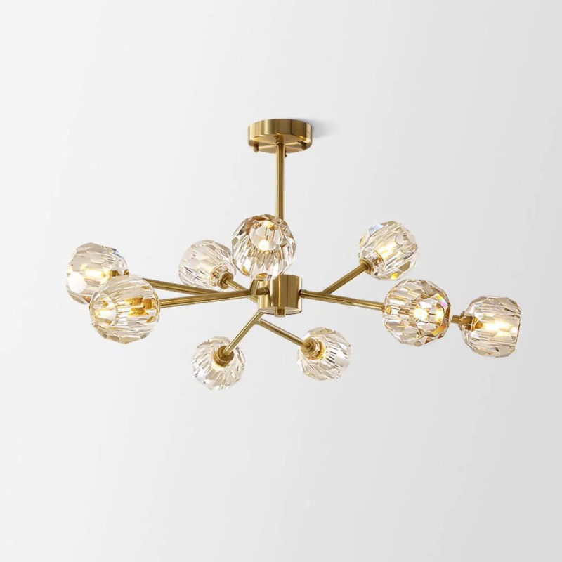 Globe Crystal Chandelier - Image 11