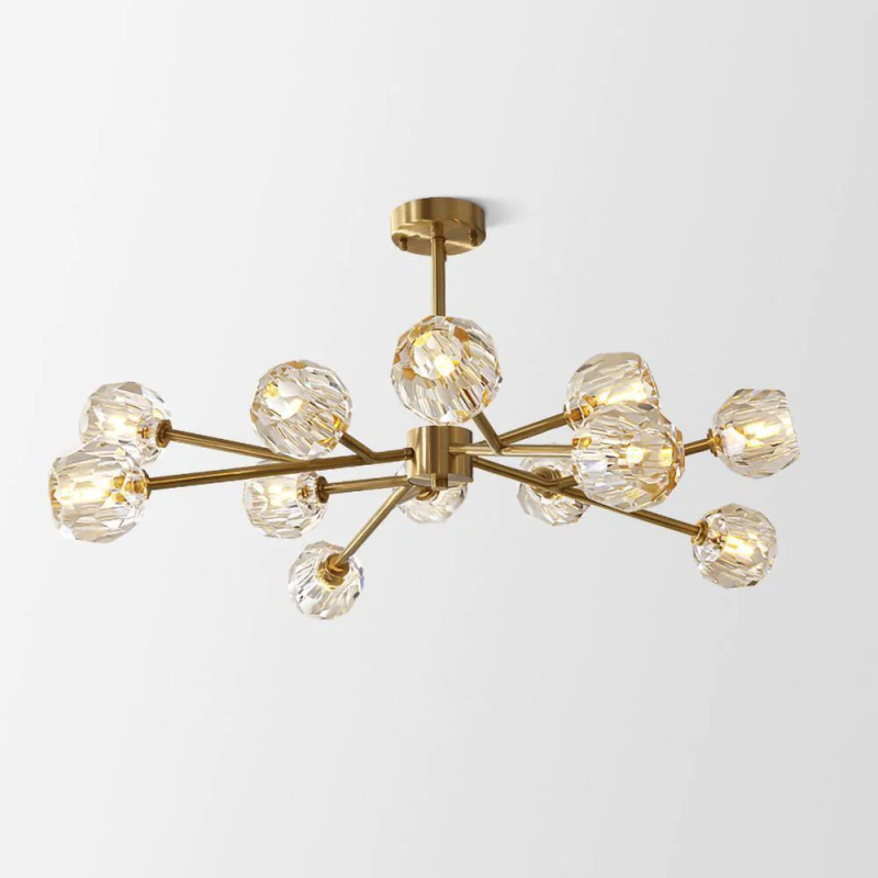 Globe Crystal Chandelier - Image 12