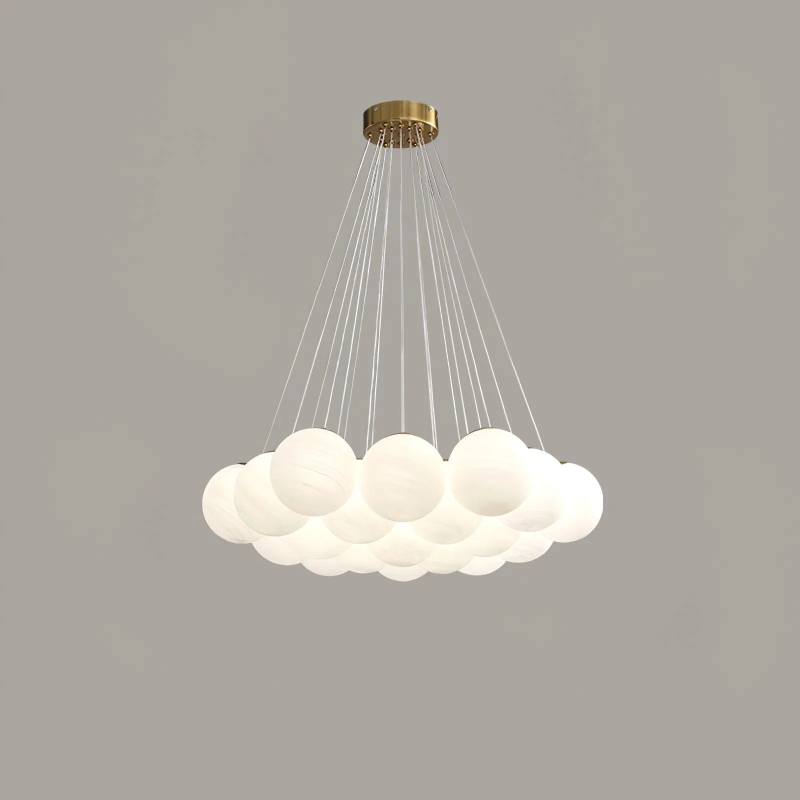 Glass Cluster Chandelier - Image 15
