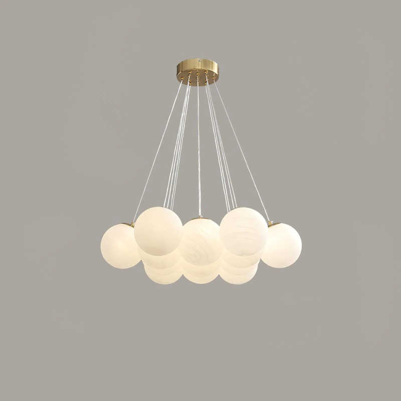 Glass Cluster Chandelier - Image 14
