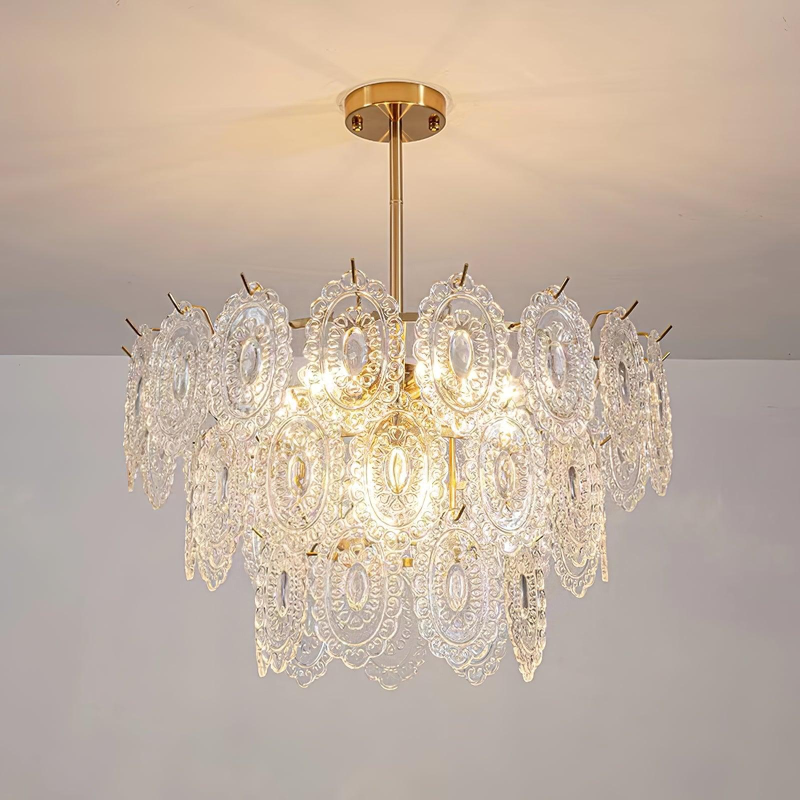 Wavy Glass Chandelier - Image 13