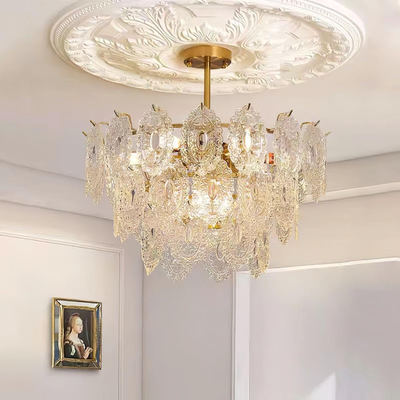 Wavy Glass Chandelier - Image 14