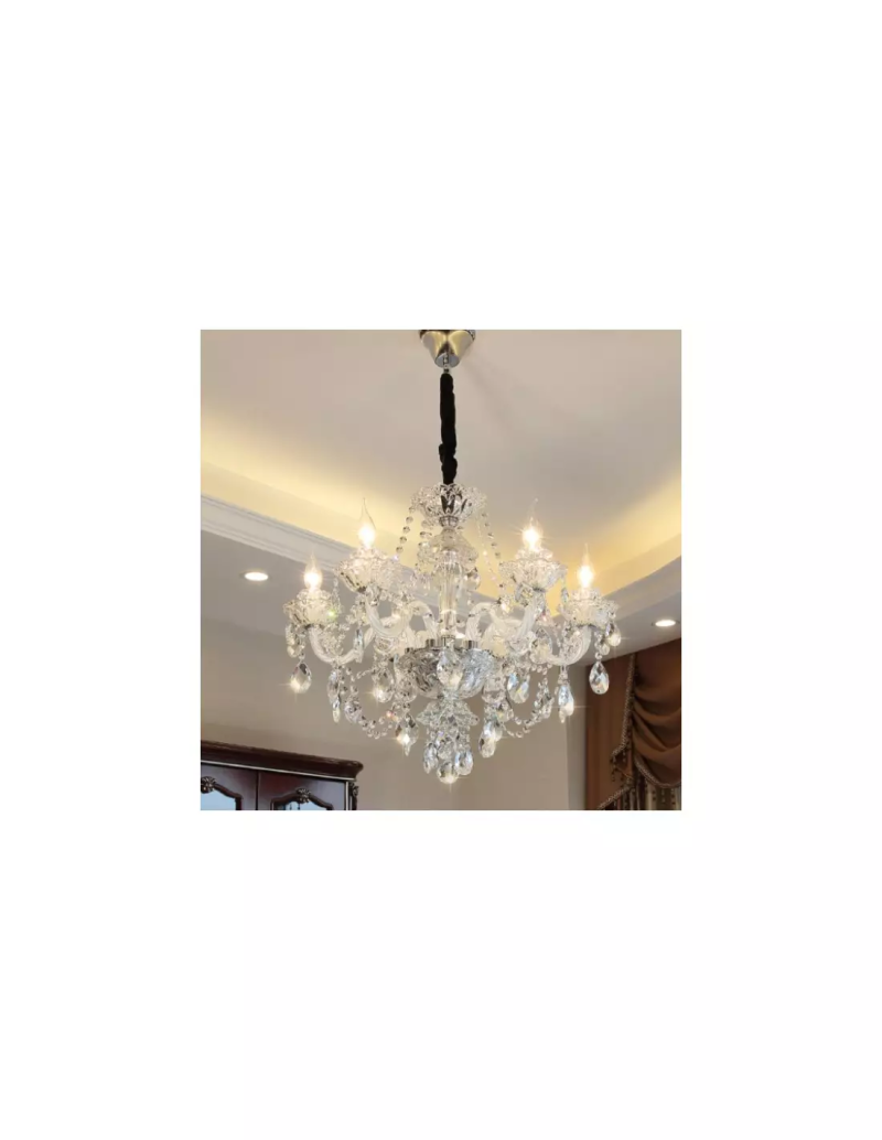 Candlestick Crystal Chandelier - Image 10