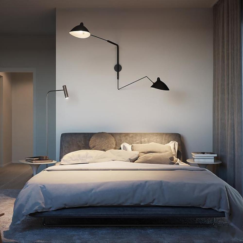 Serge Mouille Wall Lamp - Image 3