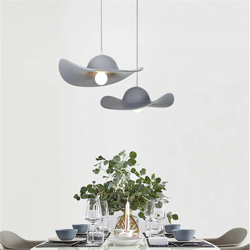 Italian Hat Pendant Lamp - Image 10