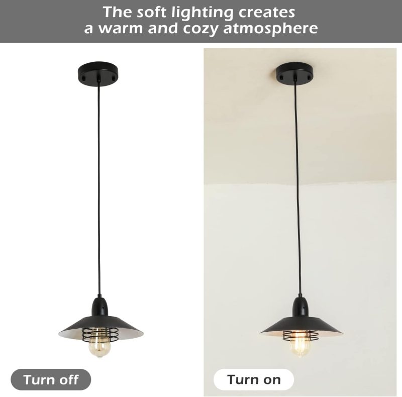 Vintage Pendant Light - Image 9