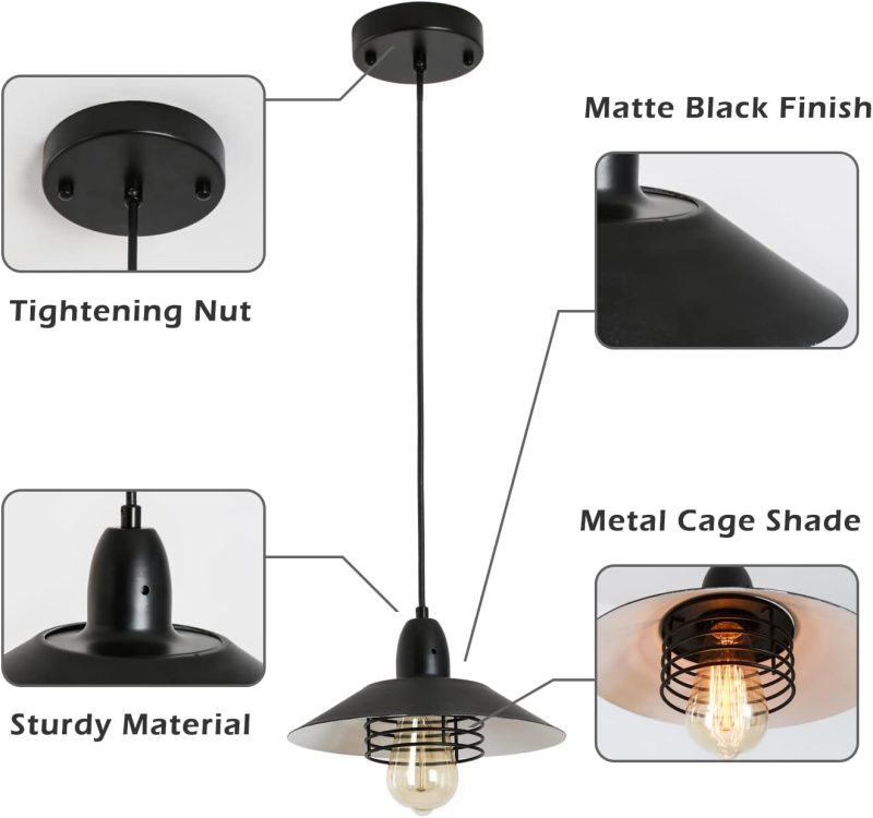Vintage Pendant Light - Image 10