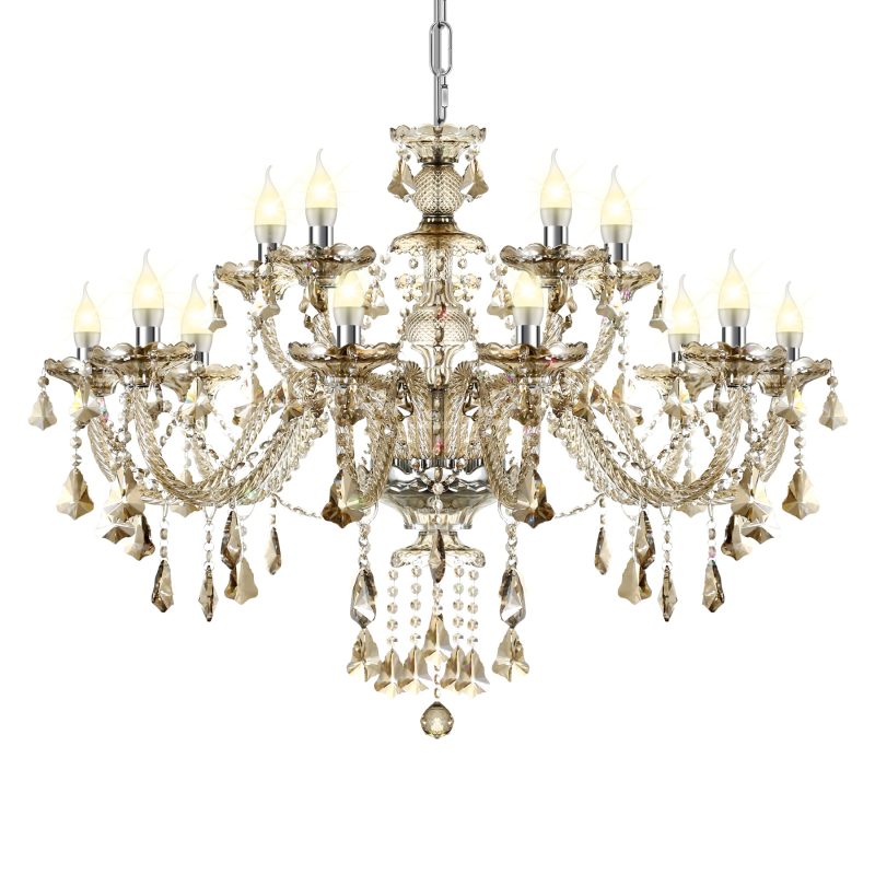 K9 Crystal Chandelier 15 Lights Crystal Ceiling Lamp - Image 2