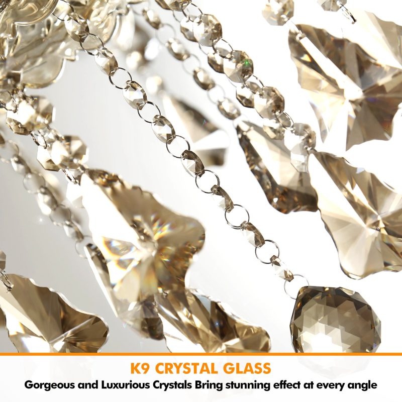 K9 Crystal Chandelier 15 Lights Crystal Ceiling Lamp - Image 11
