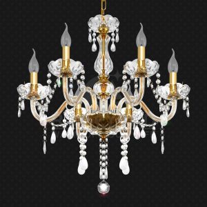 Crystal Chandelier 6 Lights K9 Crystal - Image 7