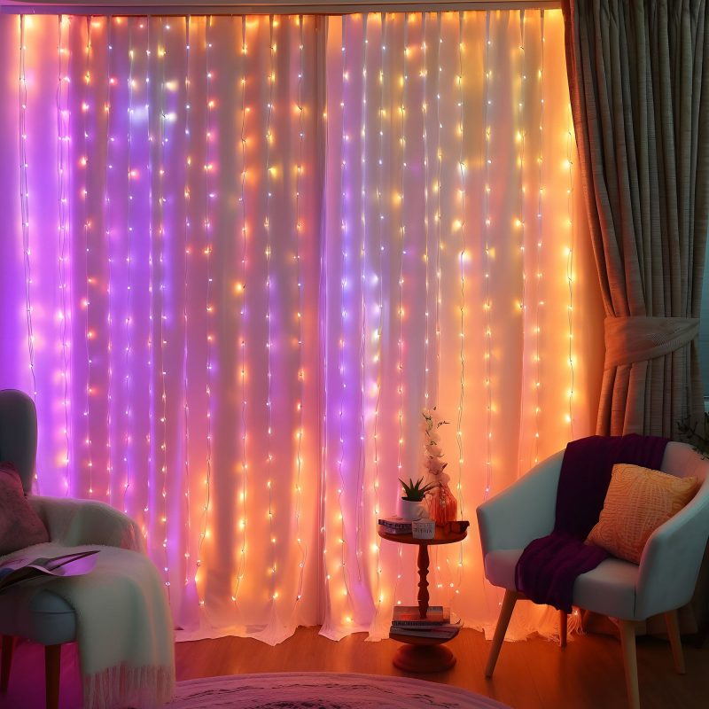 Dynamic DIY Christmas Lights String Lights for Bedroom Wall Backdrop - Image 5