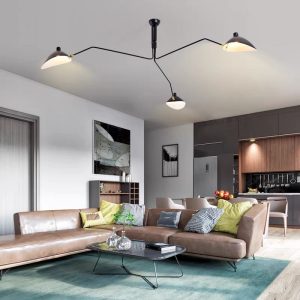 Serge Mouille Ceiling Lamp - Image 9