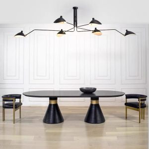 Serge Mouille Ceiling Lamp - Image 13