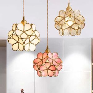 FLOWER Glass Pendant Light - Image 6