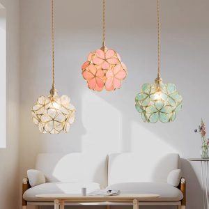 FLOWER Glass Pendant Light - Image 7