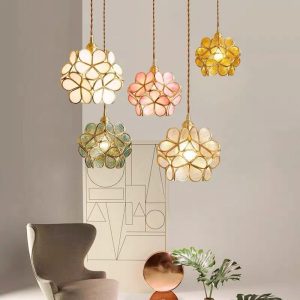 FLOWER Glass Pendant Light - Image 12