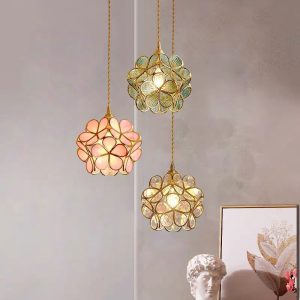 FLOWER Glass Pendant Light - Image 13