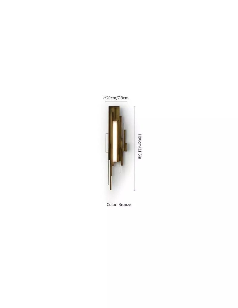 Metal Sculpted Wall Sconce - Image 21