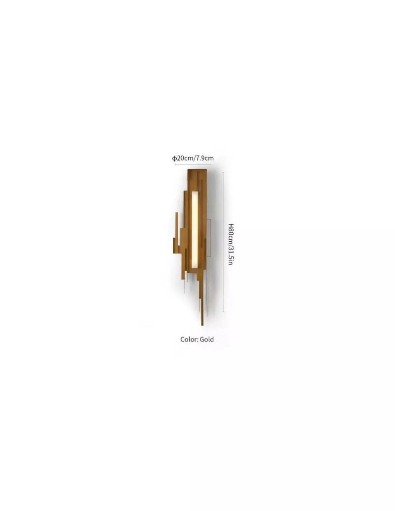 Metal Sculpted Wall Sconce - Image 22