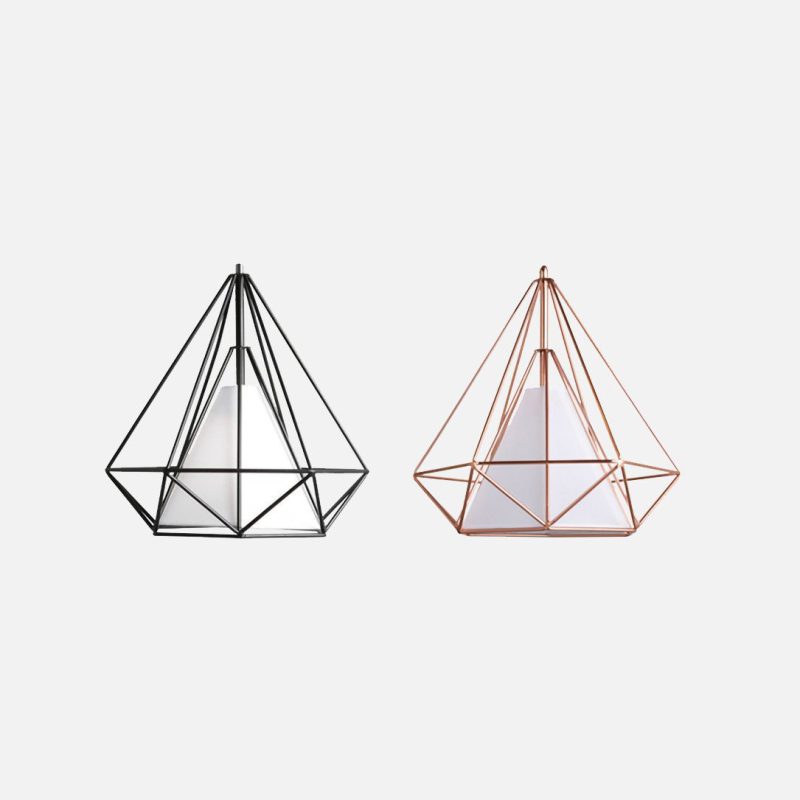Diamond Cage Metal Pendant - Image 11